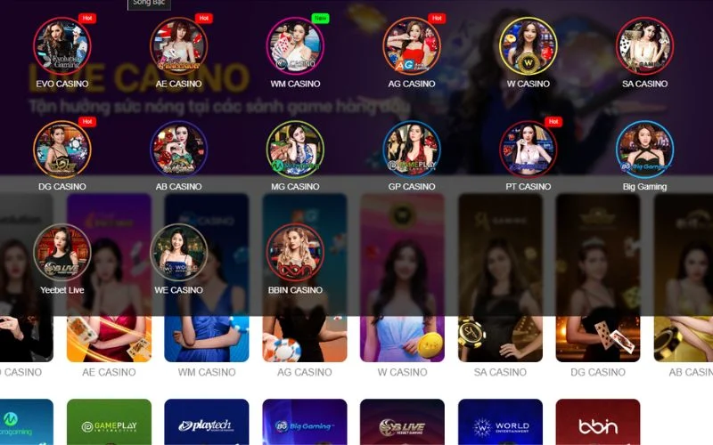 5 Game Casino Trực Tuyến Được Ưa Chuộng Nhất Việt Nam