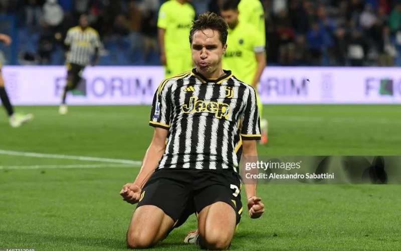 Chiesa đã ghi 9 bàn cho Juventus mùa trước