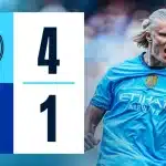 Kết quả Man City 4-1 Ipswich