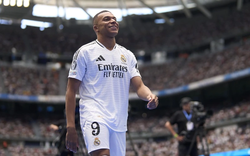 Mbappe thi đấu năng nổ trong trận gặp Valladolid nhưng chưa có bàn thắng