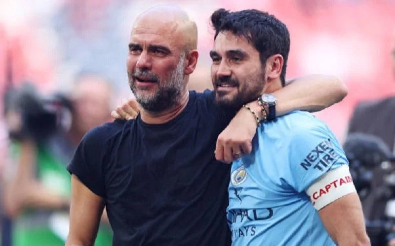 Pep tái ngộ Gundogan ở Man City.