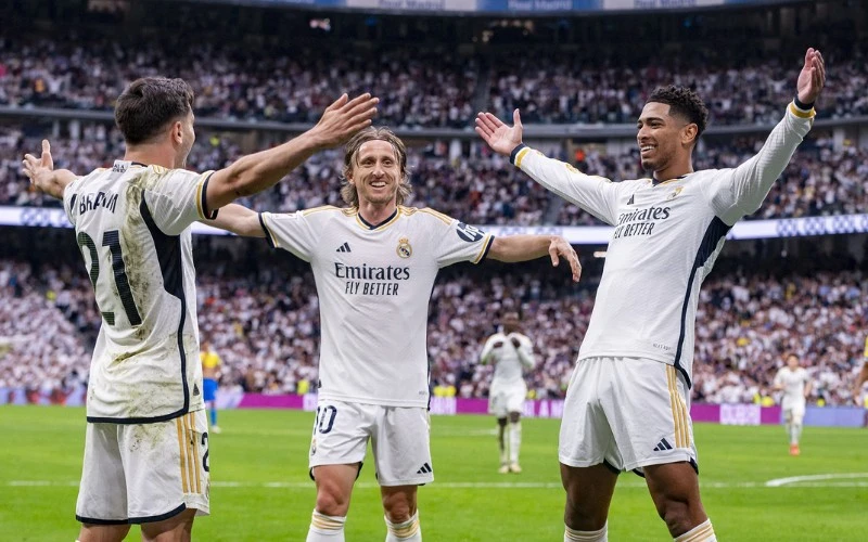 Real Madrid vừa chơi trận Siêu cúp châu Âu