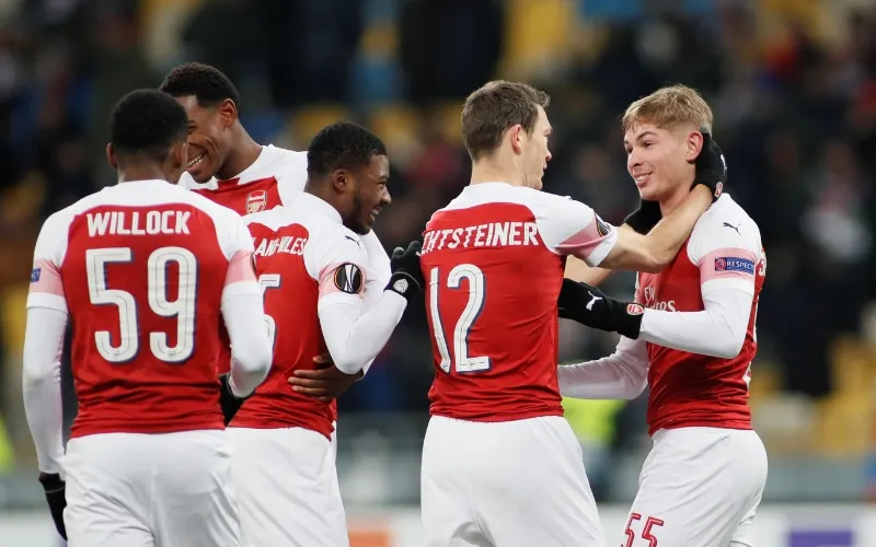 Arsenal đăng ký rất nhiều cầu thủ tuổi teen vào danh sách thi đấu trận derby