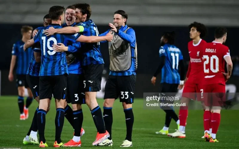 Atalanta vượt qua Liverpool mùa trước