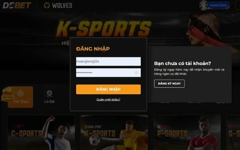 Hướng dẫn tham gia cá cược tại nhà cái De Bet