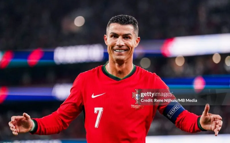 Ronaldo rất bình thản sau khi ghi bàn