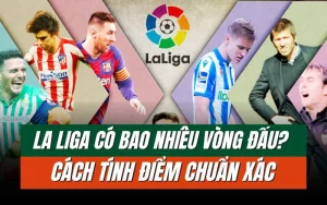 La Liga có bao nhiêu vòng đấu