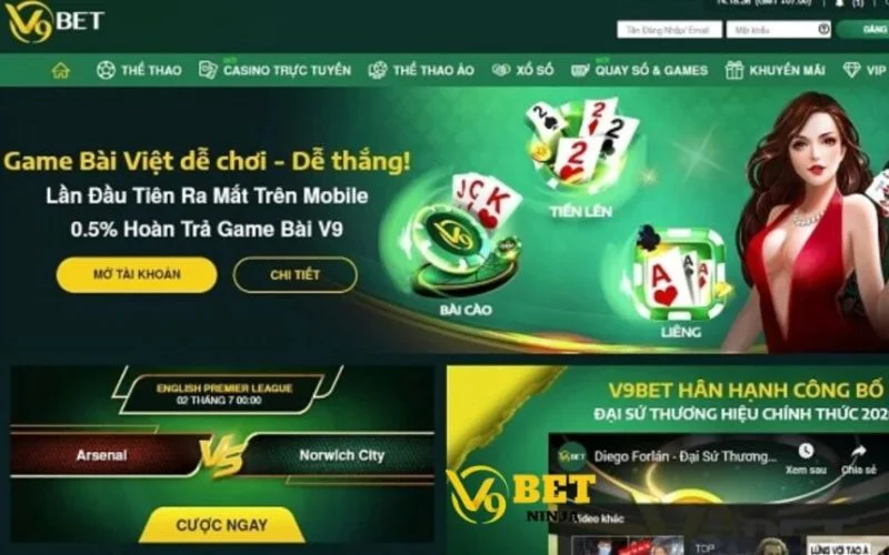 V9bet - Thiên Đường Cá Cược Với Tỷ Lệ Kèo Hấp Dẫn