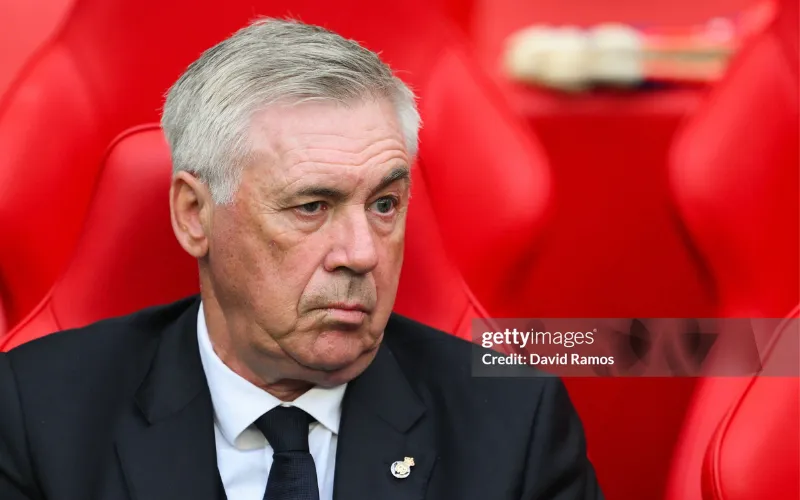 HLV Ancelotti bị nghi ngờ tương lai ở Real Madrid.