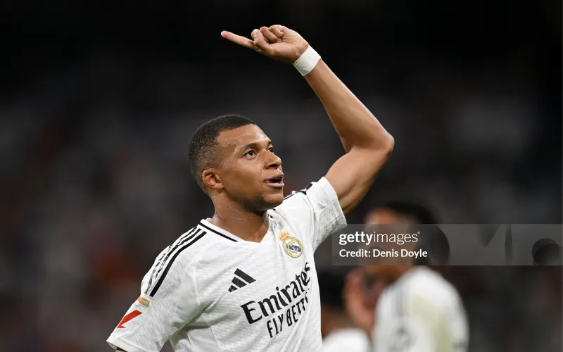 Mbappe không duy trì phong độ ghi bàn đều đặn tại Real.