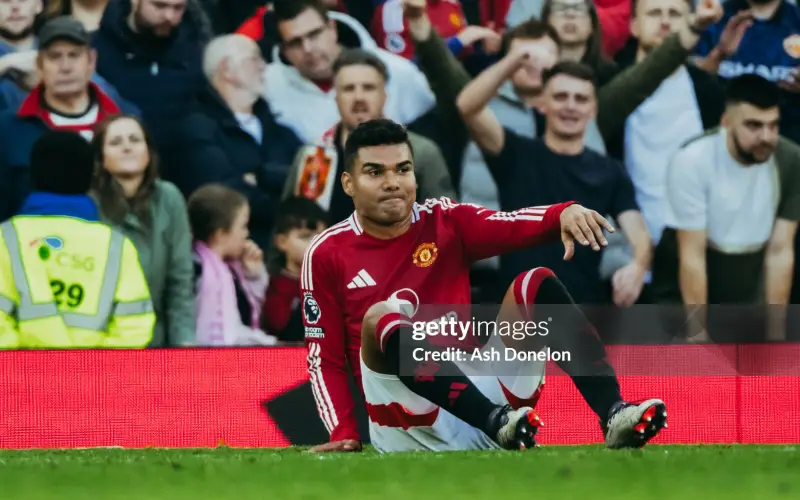 Casemiro khiến MU lo sốt vó.