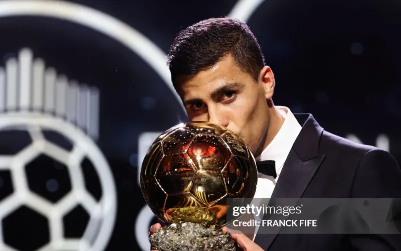 Rodri giành QBV là chiến thắng của Premier League