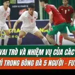 các vị trí trong bóng đá 5 người