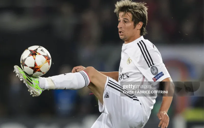 Coentrao khi còn thi đấu cho Real Madrid.