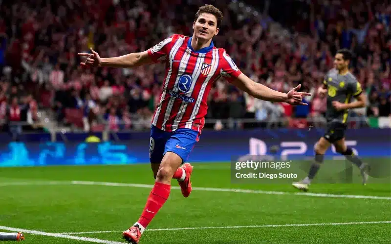 "Bom tấn" Alvarez bắt đầu chứng tỏ giá trị tại Atletico Madrid.