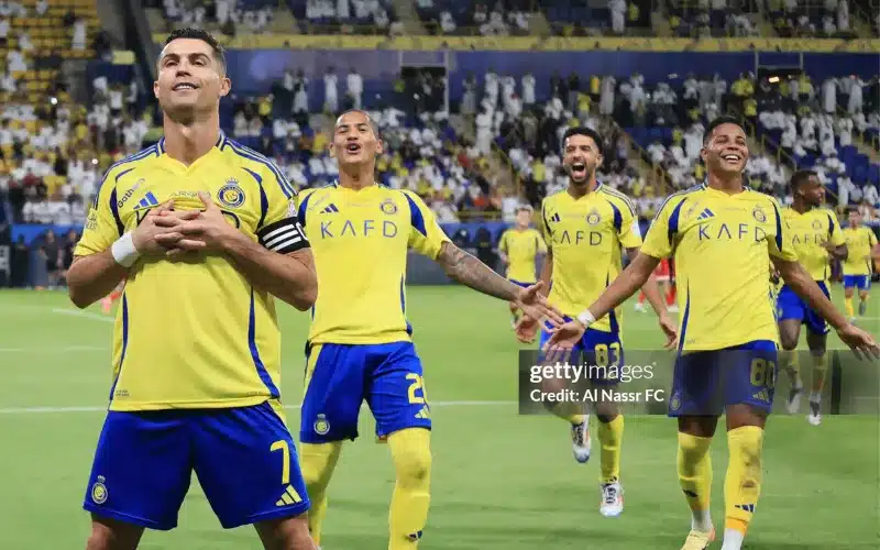 Ronaldo liên tục ghi bàn trong màu áo Al Nassr.