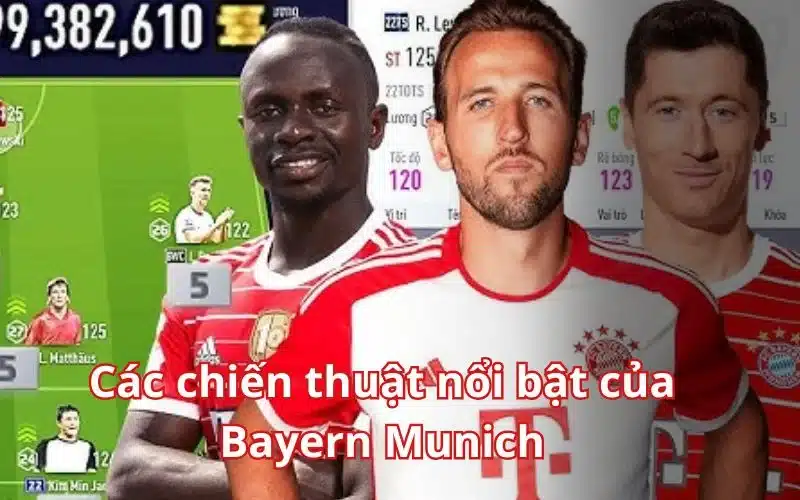 Các chiến thuật nổi bật của Bayern Munich