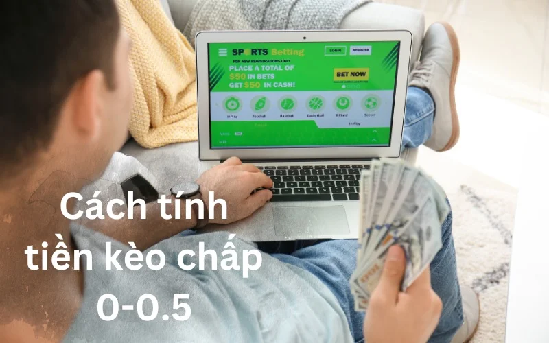 Hướng dẫn cách tính tiền thưởng tỷ lệ cược 0 0.5 nhanh chóng