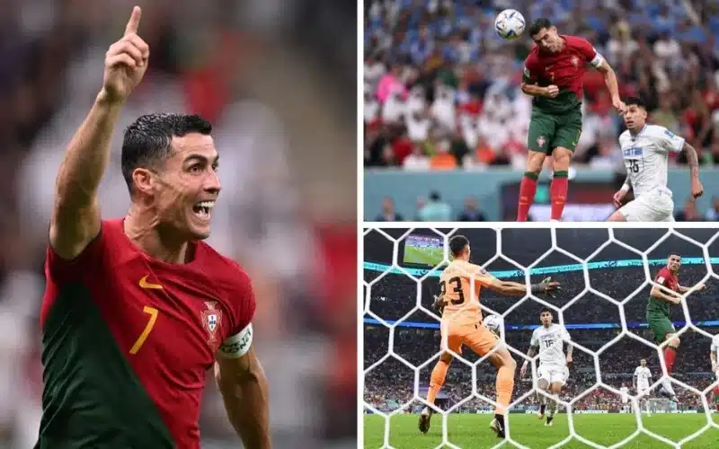 CR7 thành công xác lập kỷ lục ghi bàn ở 5 kỳ World Cup liên tiếp