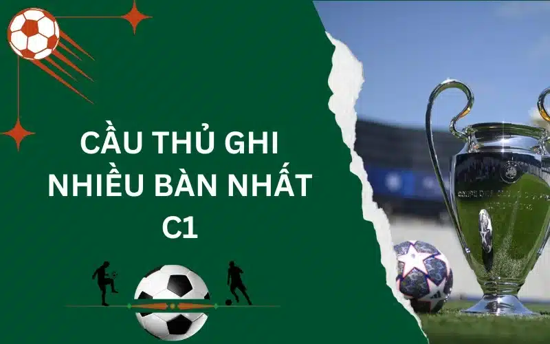 cầu thủ ghi nhiều bàn nhất C1