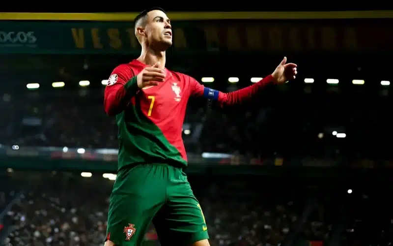 Ronaldo chính là người ghi nhiều bàn thắng nhất cho đội tuyển Bồ Đào Nha