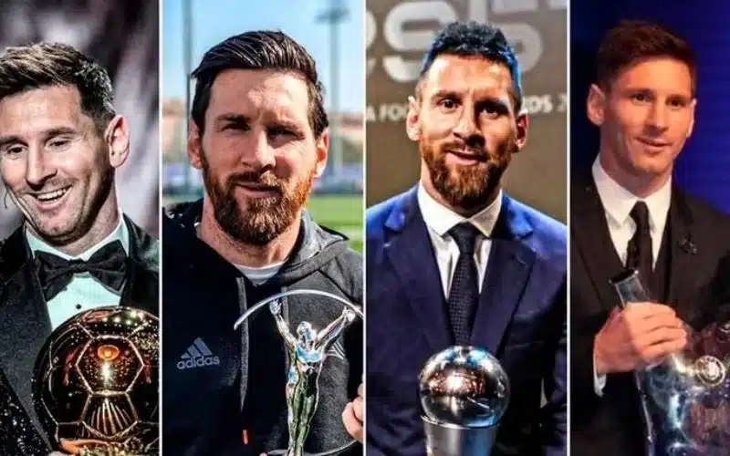 Danh Hiệu Cá Nhân Của Messi