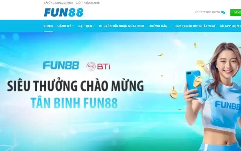 Fun88 - Thiên đường cá độ bóng đá uy tín số 1 thị trường