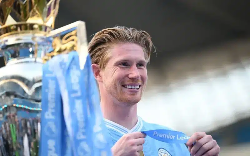 Cầu thủ lương cao nhất thế giới - Kevin De Bruyne là cái tên không thể thiếu