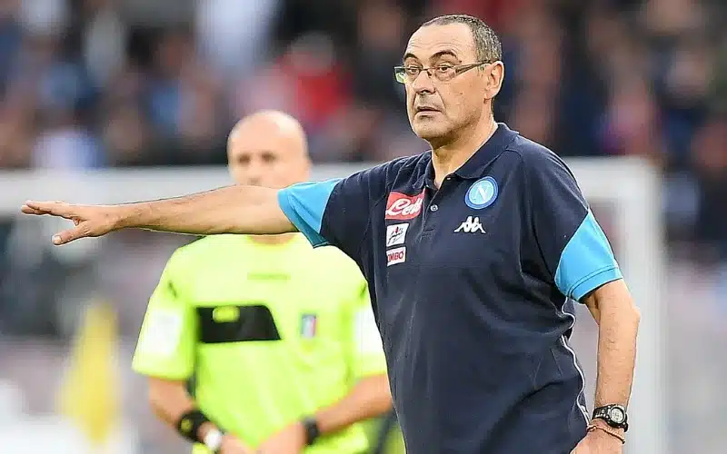 Maurizio Sarri và sơ đồ 4-3-3 đã đưa Napoli lên một tầm cao mới