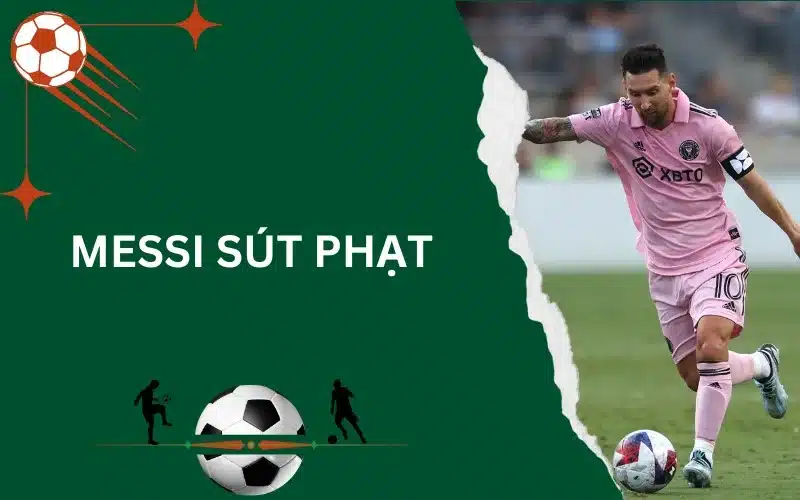 Messi sút phạt