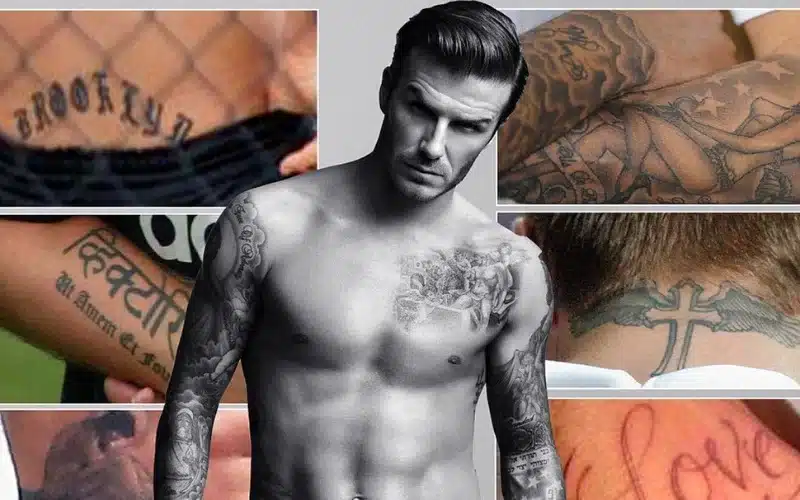 Một số hình xăm khác của David Beckham