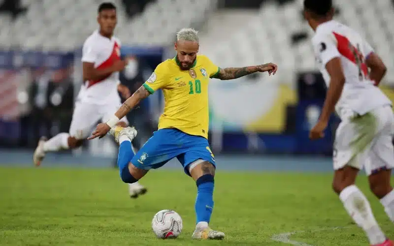 Neymar được người hâm mộ gọi là Vũ công Samba