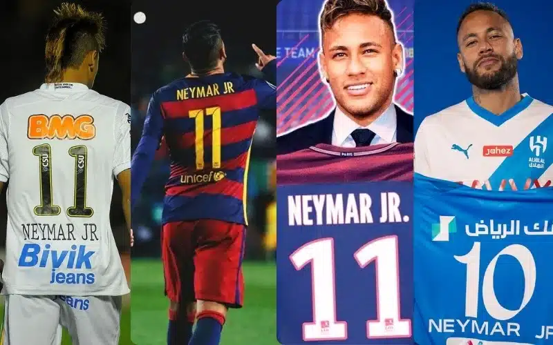 Neymar áo số mấy? - Những số áo Neymar lựa chọn mặc trong cuộc đời cầu thủ 