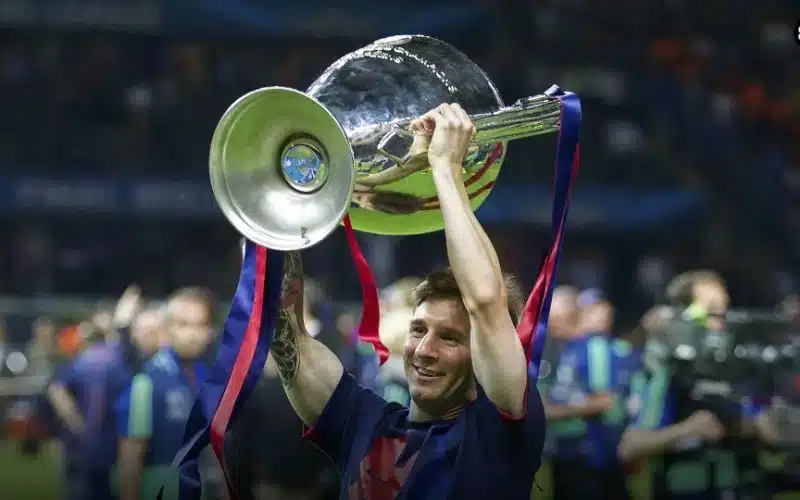 Số lần siêu tiền đạo Messi vô địch Champions League