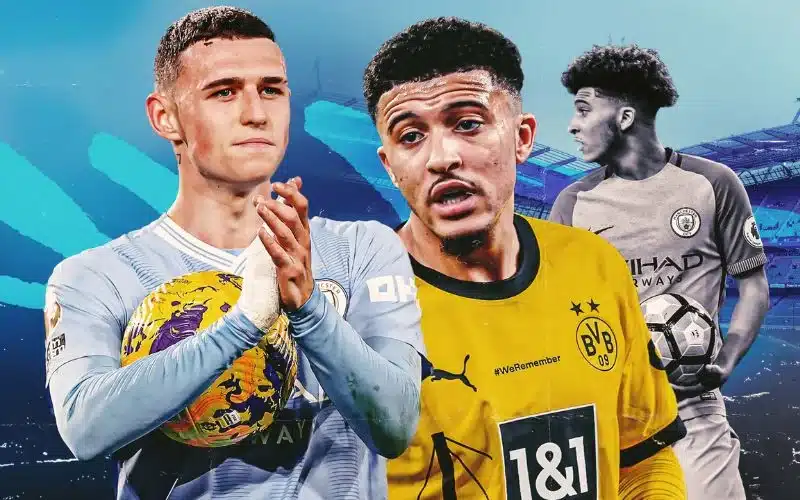 So sánh Phil Foden với các cầu thủ khác