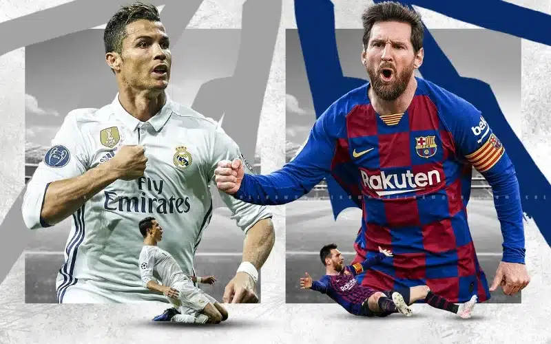 So sánh thành tích của Ronaldo tại La Liga với Messi