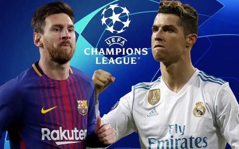 So sánh Ronaldo và Messi vô địch C1 mấy lần​