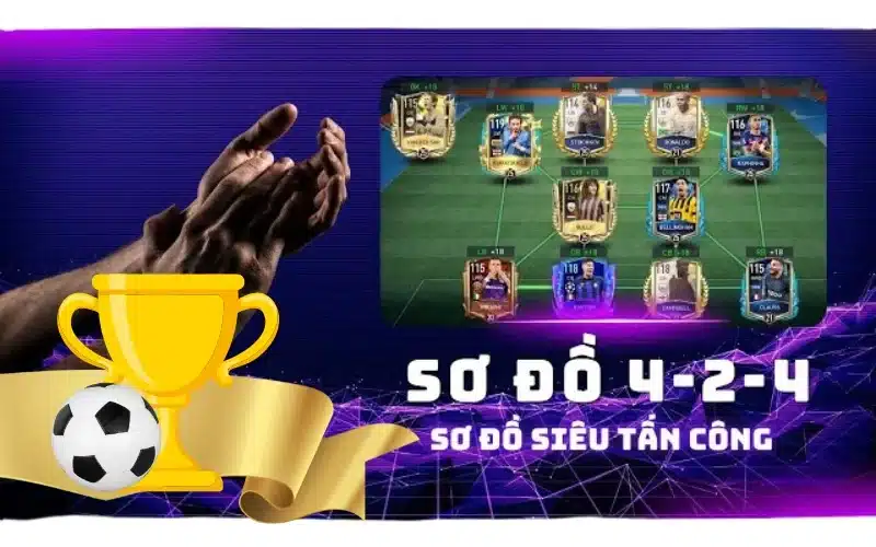 Sơ đồ 4-2-4 tuy đã thoái trào nhưng vẫn để lại dấu ấn mạnh mẽ