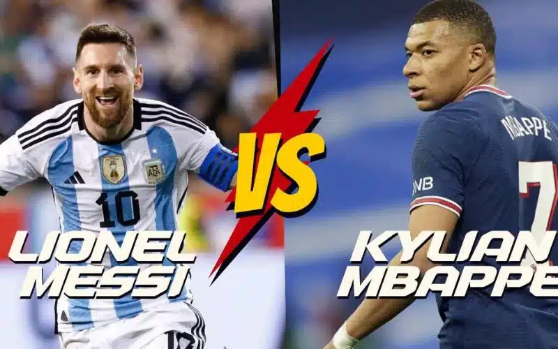 Cuộc đối đầu thành tích giữa Messi vs Mbappe là không có hồi kết