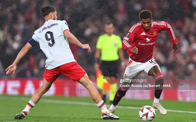 Rashford tìm lại sự tự tin dưới thời HLV Ruben Amorim.