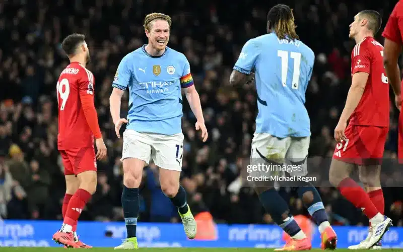 Nếu De Bruyne không thể thi đấu, đây là mất mát lớn của Man City.