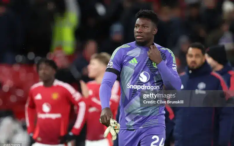 Onana bị cho là nguyên nhân khiến Manchester United thua trận.