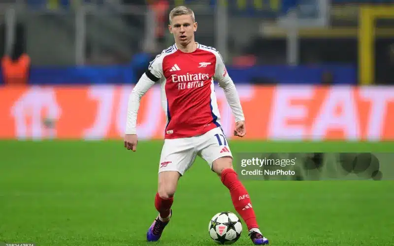 Zinchenko khó ra sân trước Monaco.