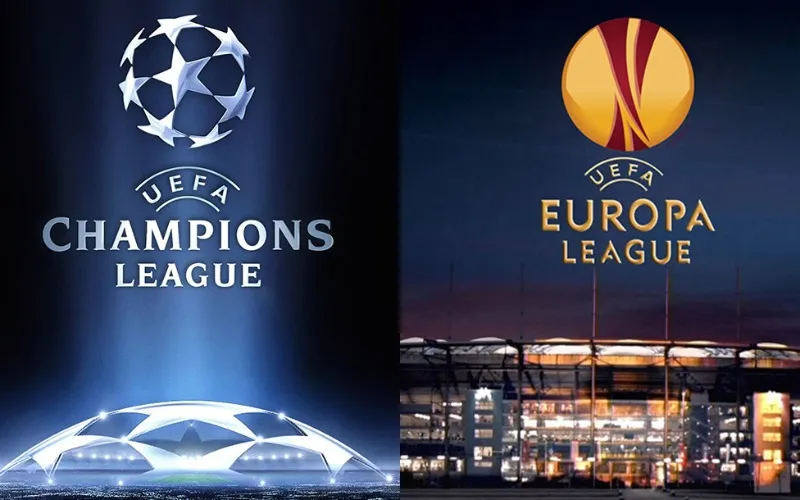 Champions League và Europa League là những giải đấu bóng đá được yêu thích nhất hiện nay