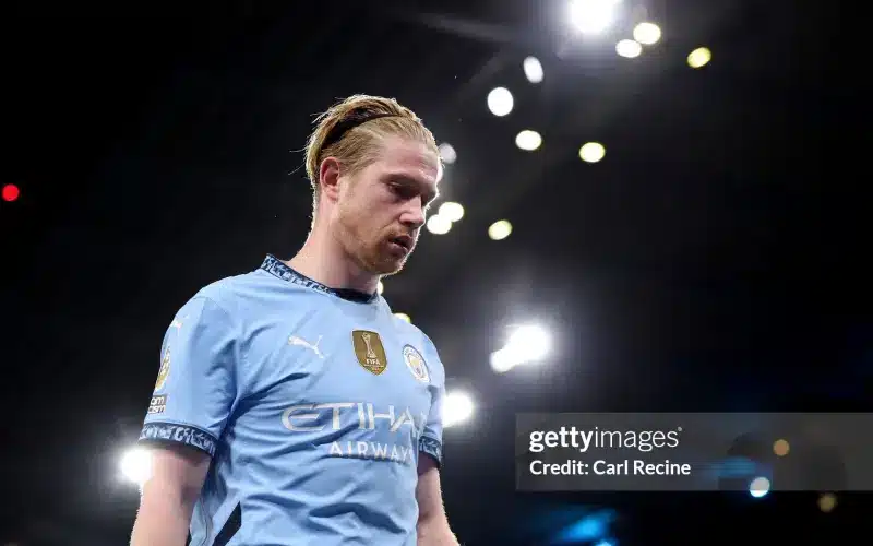 Kế hoạch của Man City dành cho De Bruyne