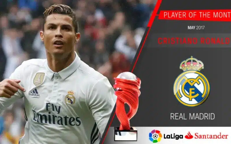 Thành tích của siêu sao Critstiano Ronaldo tại La Liga