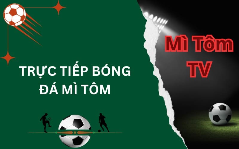 trực tiếp bóng đá mì tôm