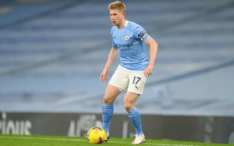 Vai trò của De Bruyne trong sơ đồ đội hình chiến thuật