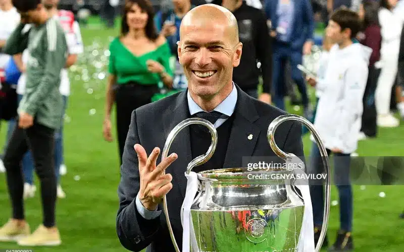 Zidane có sự nghiệp vang dội khi làm HLV ở cấp CLB.