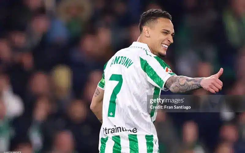 Antony lập tức tỏa sáng tại Betis.